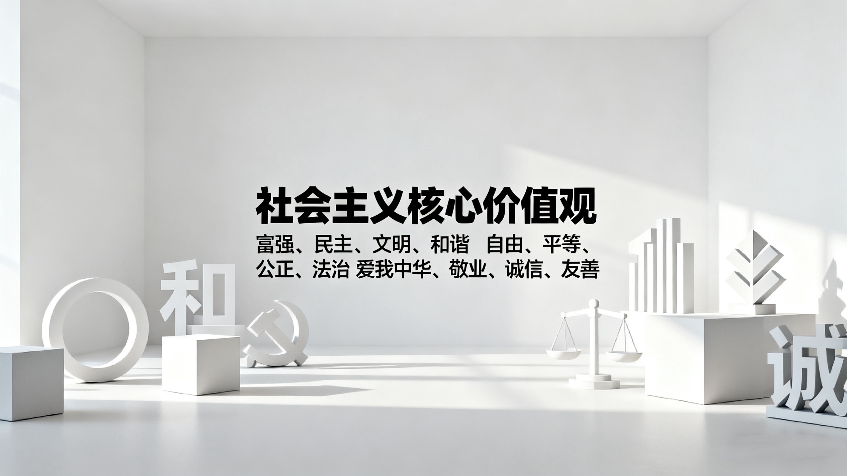 社会主义核心价值观